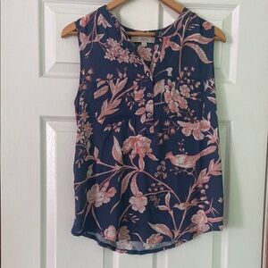 Loft Floral Top Size M